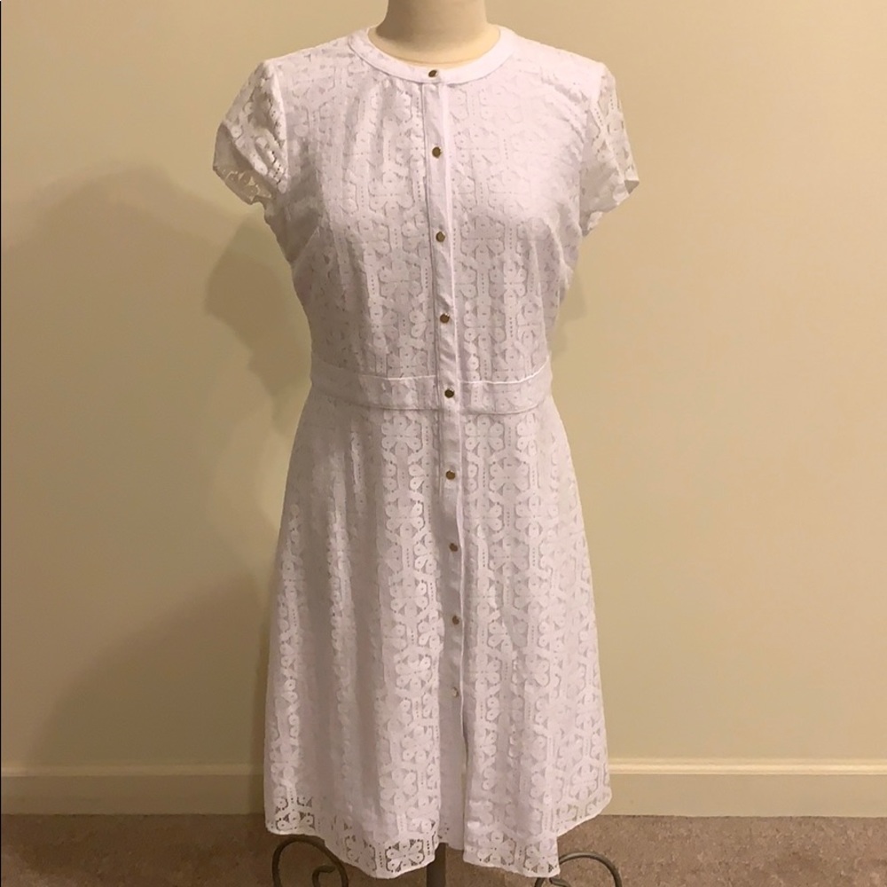 White Lace Dress